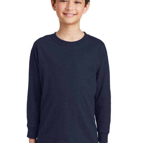 Youth Heavy Cotton Long Sleeve Tee Thumbnail